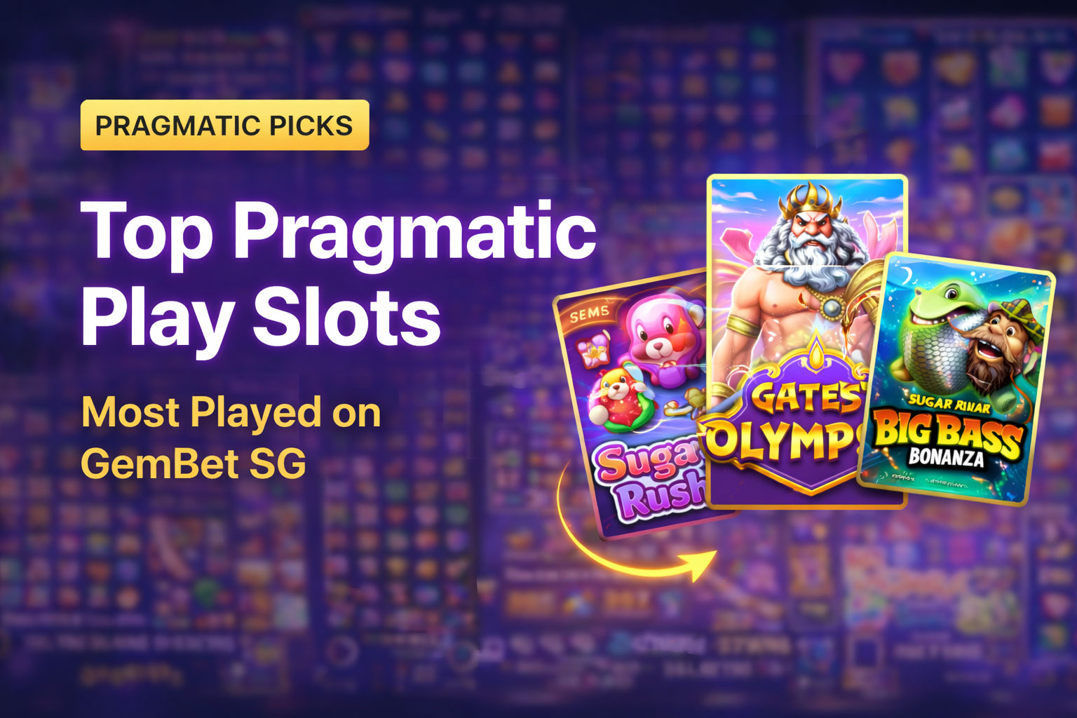 Top Pragmatic Play Slots on GemBet Singapore